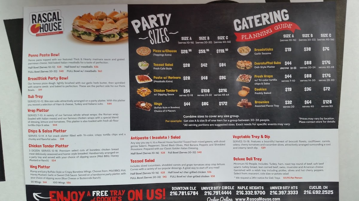 Rascal House Menu - Image 3